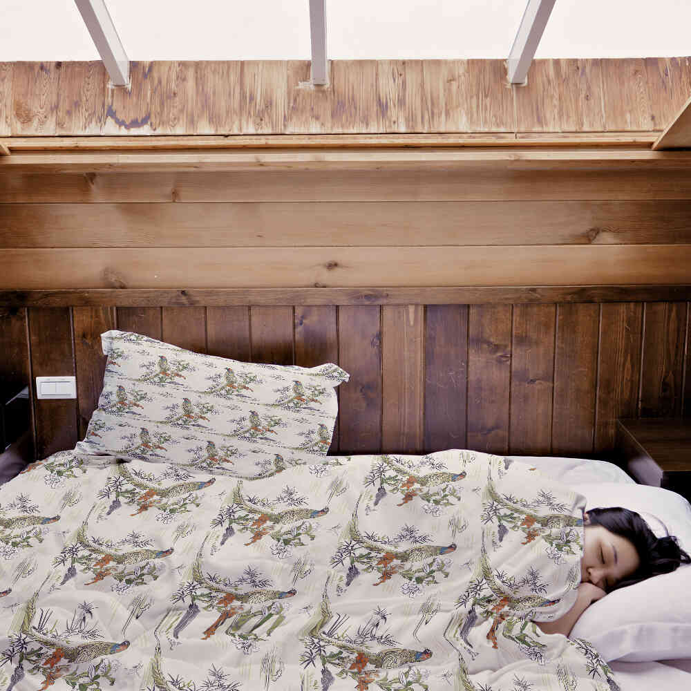 Set de ropa de cama con manta terapéutica Paradiesvogel