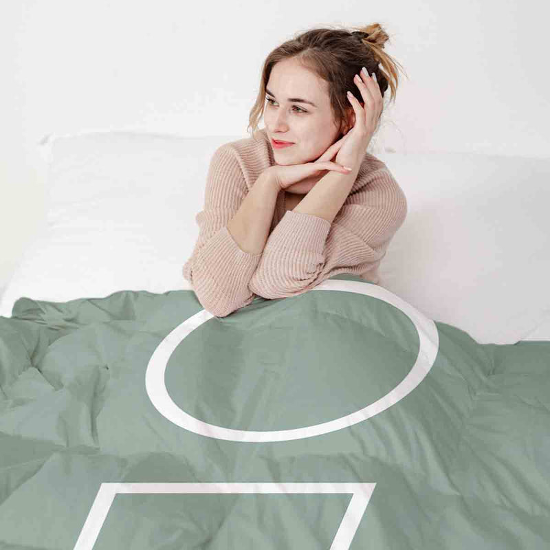 Set de ropa de cama con mantas terapéuticas Dalgona Formen