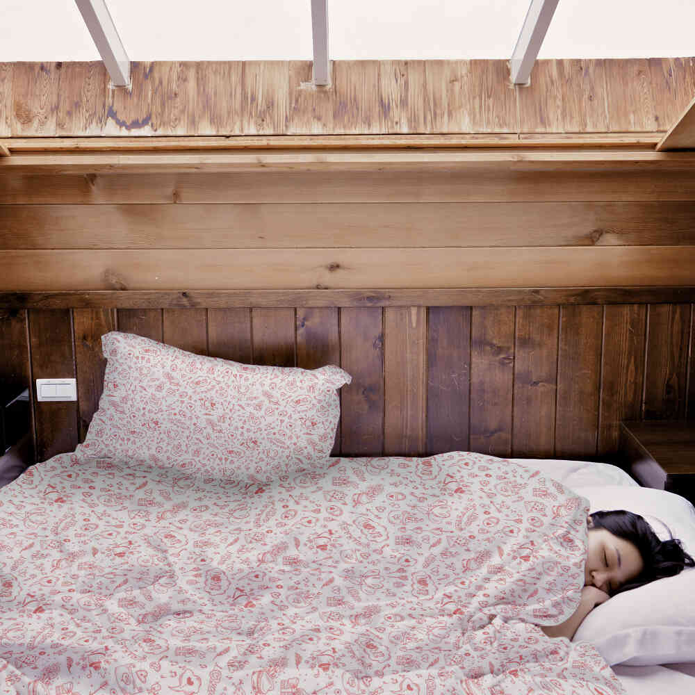 Set de ropa de cama Therapiedecken Sé mi Valentín