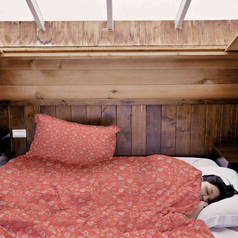Set de ropa de cama y manta terapéutica Amor y Flecha del Amor