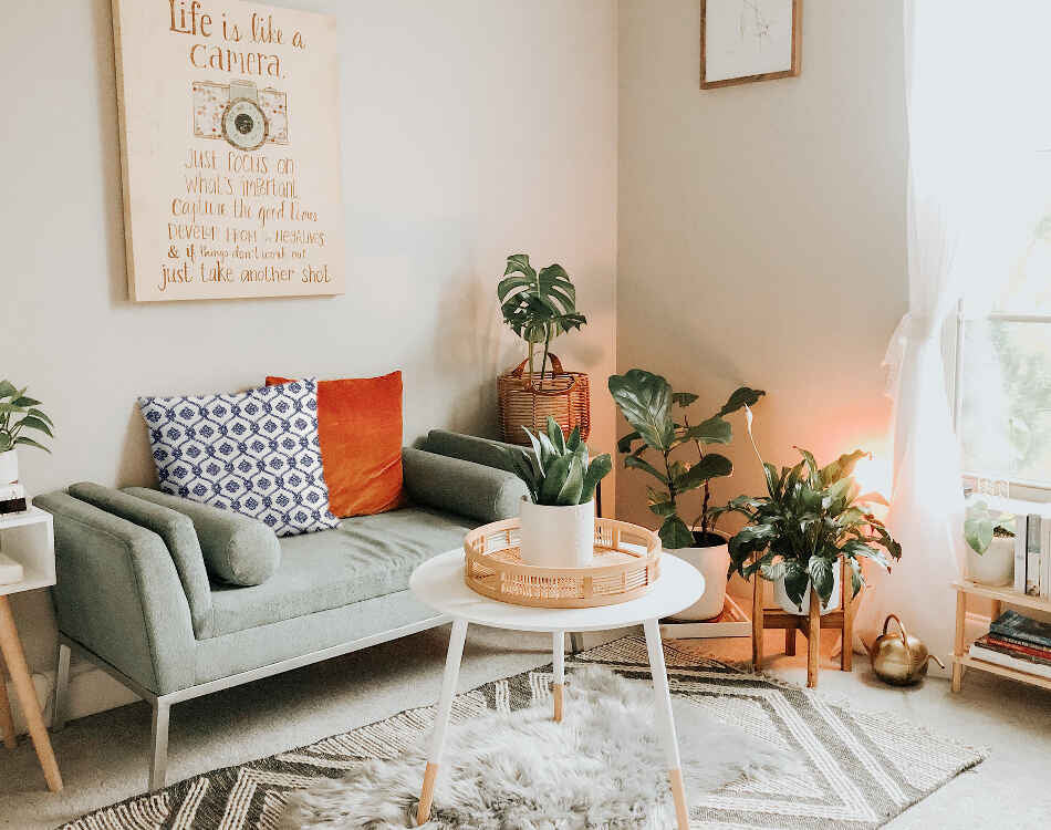 Almohada de salud con patrón azul de marinero