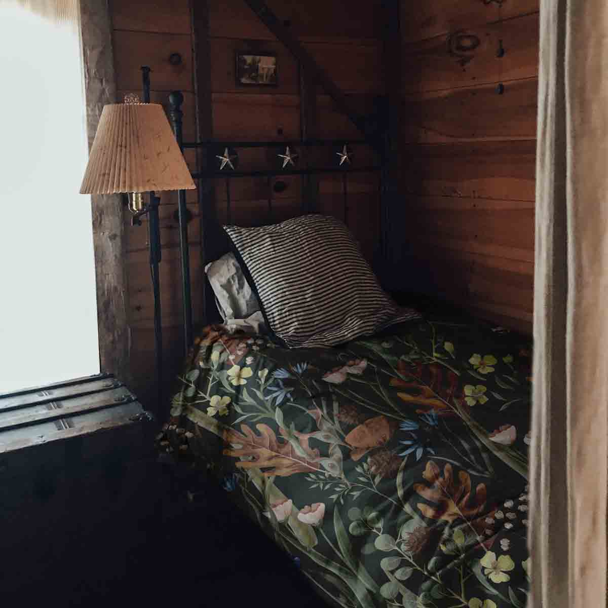 Set de ropa de cama con manta terapéutica Pradera de otoño