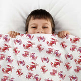 Manta terapéutica original - Funda de algodón Cangrejos