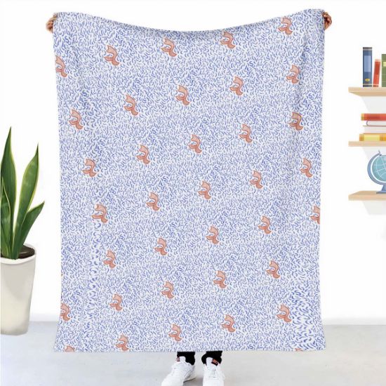 Manta terapéutica original - Funda de algodón aletas