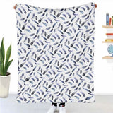 Manta terapéutica original - Funda de algodón con plumas