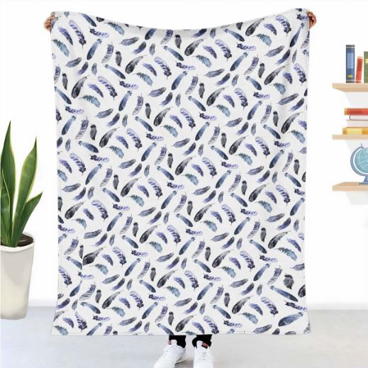 Manta terapéutica original - Funda de algodón con plumas