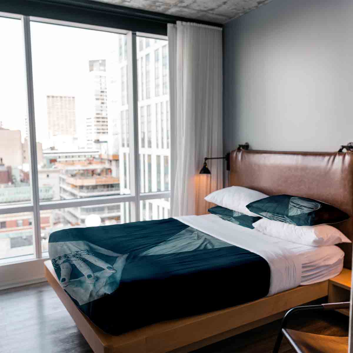 Set de ropa de cama con manta terapéutica Hexe