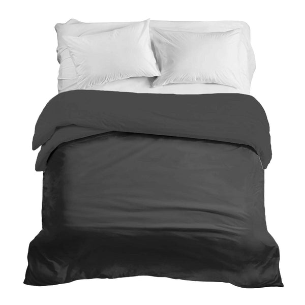 Manta terapéutica original - Funda de algodón en gris oscuro