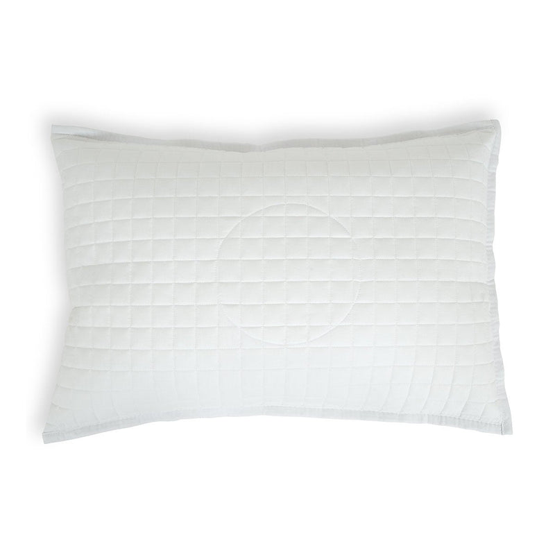 Almohada de salud azul negra para adultos